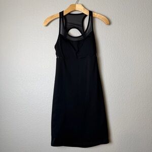 Fabletics Active Strappy Back Black Dress Size S